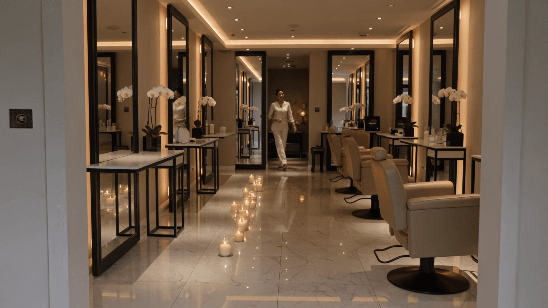 Detaliu decorațiuni salon